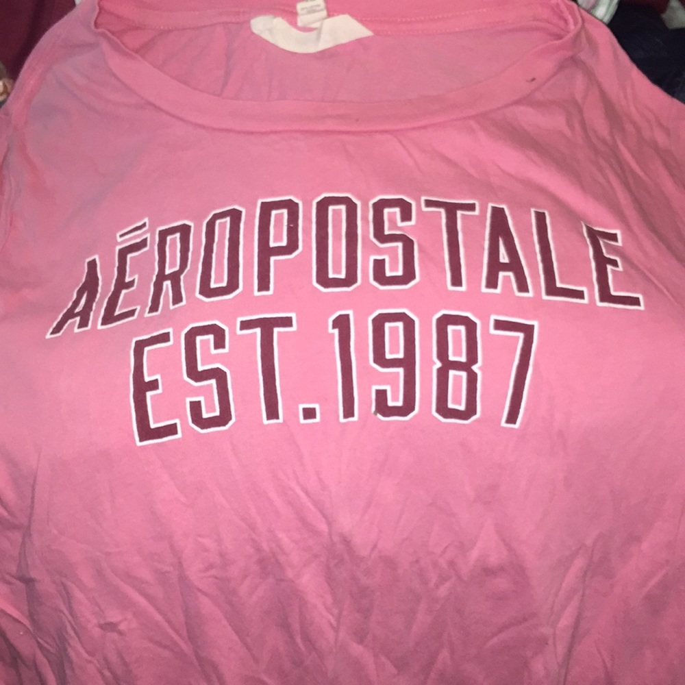 Pink Aēropastle Tee